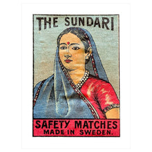 Load image into Gallery viewer, The Sundari Safety Matches - Poster 61 x 91 cm
