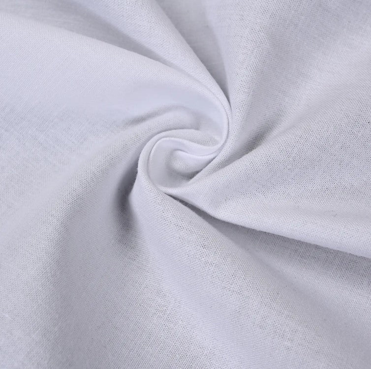 Plain Weave 20/20-60/60 100% Cotton Fabric – Pre-Coated for Reactive Ink Digital Printing | Natural Nebs Present - 50% Discount