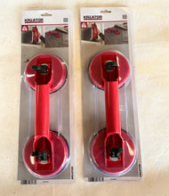 Load image into Gallery viewer, KREATOR 2 x Glass Suction Cups 100 kg Vacuum Suction Cup Suction Cup Holder
