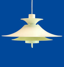 Load image into Gallery viewer, Vintage Lyfa 4109 Pendant Lamp by Erik Balslev, 1970s – Danish Mid-Century Design – Soft Ecru Metal

