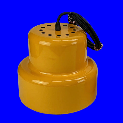 Vintage Danish Enamel Pendant Lamp Poker Mini by Jo Hammerborg for Fog & Morup, 1970s