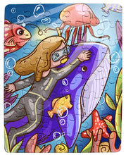 Load image into Gallery viewer, Blank Cardboard Puzzle, 48 pieces, 26 cm x 20 cm (8&quot;x10&quot;)
